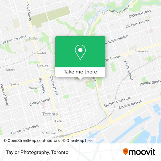 Taylor Photography map