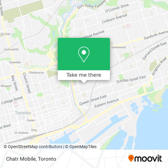 Chatr Mobile map