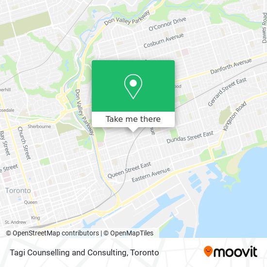 Tagi Counselling and Consulting map
