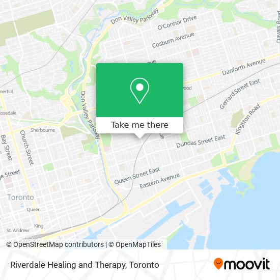 Riverdale Healing and Therapy map