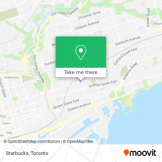 Starbucks map