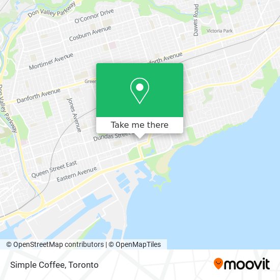 Simple Coffee map