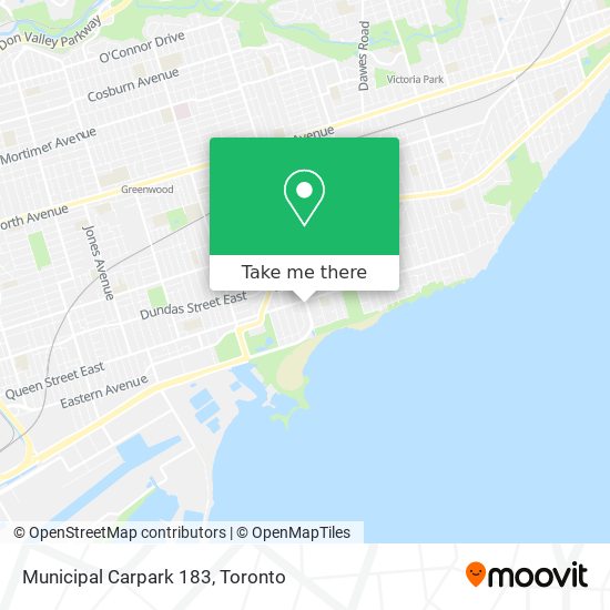 Municipal Carpark 183 map