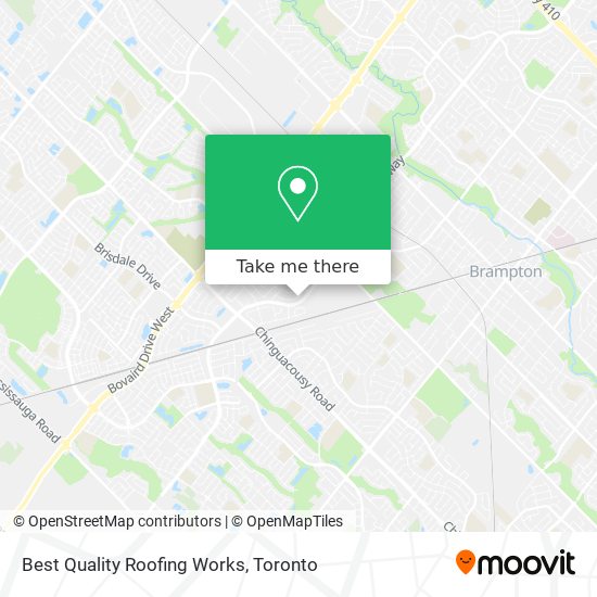 Best Quality Roofing Works map