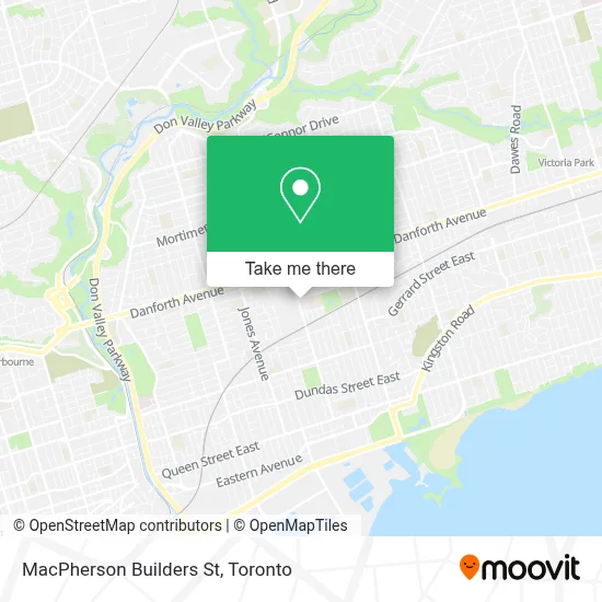 MacPherson Builders St map