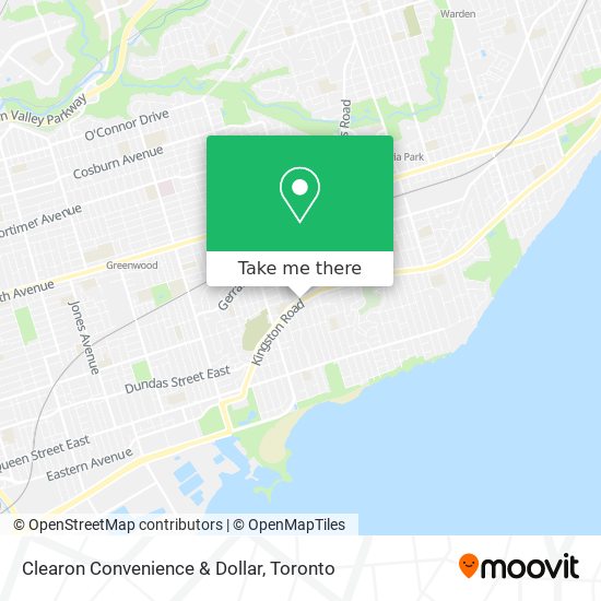 Clearon Convenience & Dollar map