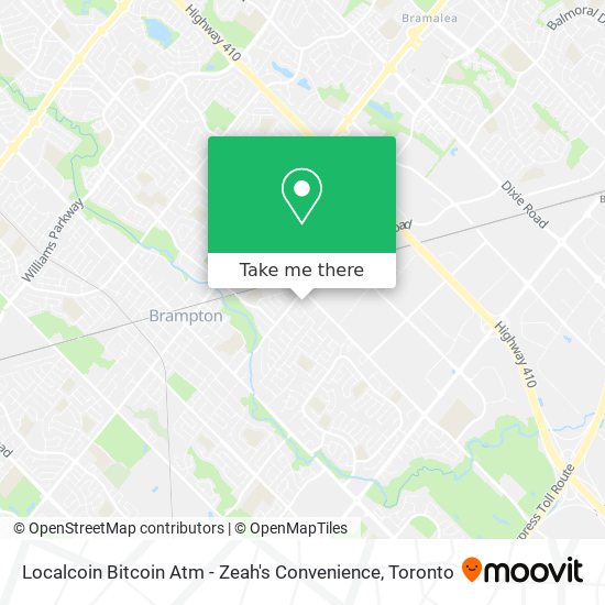 Localcoin Bitcoin Atm - Zeah's Convenience map