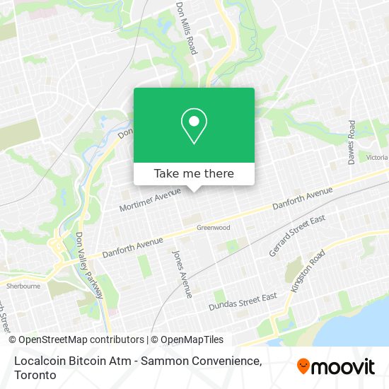 Localcoin Bitcoin Atm - Sammon Convenience map