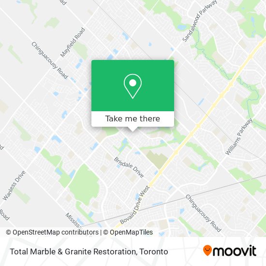 Total Marble & Granite Restoration map