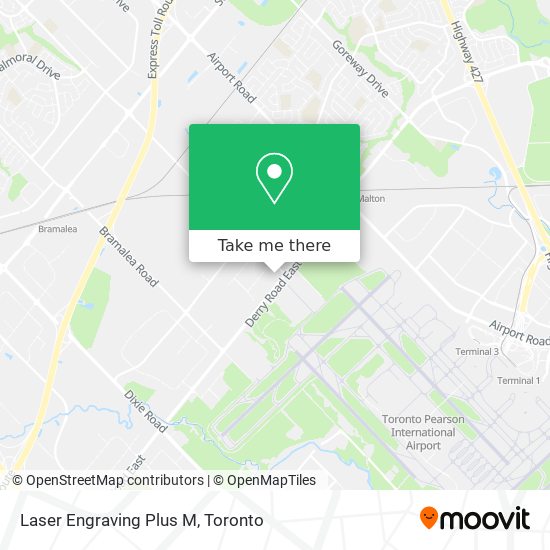 Laser Engraving Plus M map