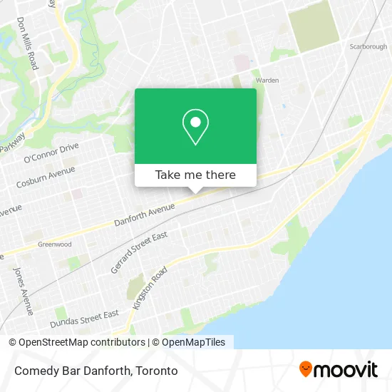Comedy Bar Danforth plan