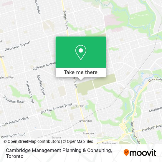 Cambridge Management Planning & Consulting map