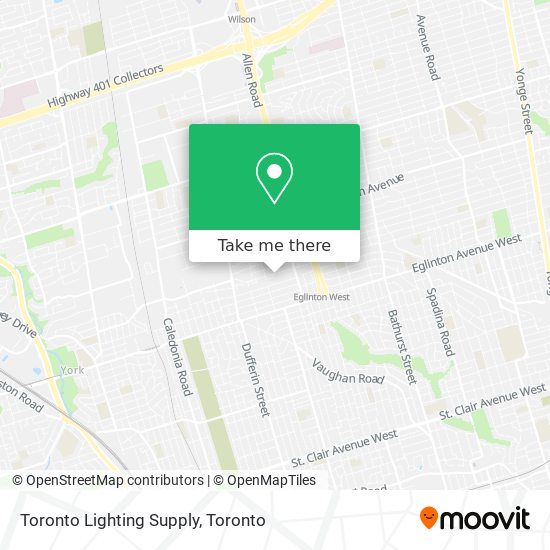 Toronto Lighting Supply plan