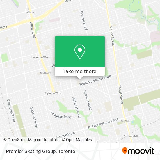 Premier Skating Group map