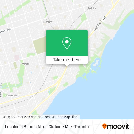 Localcoin Bitcoin Atm - Cliffside Milk map