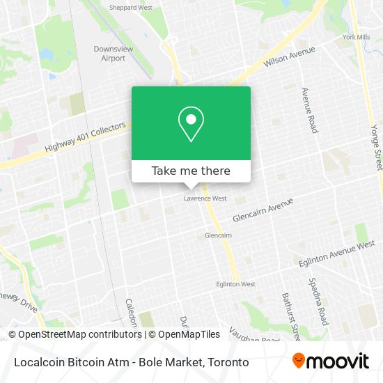 Localcoin Bitcoin Atm - Bole Market map