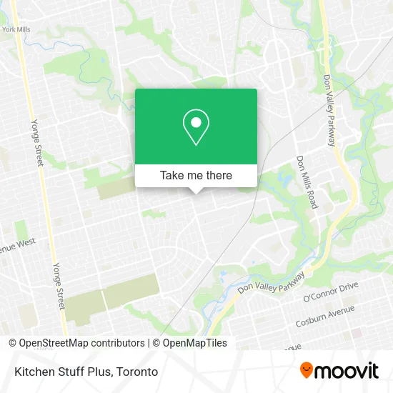 Kitchen Stuff Plus map