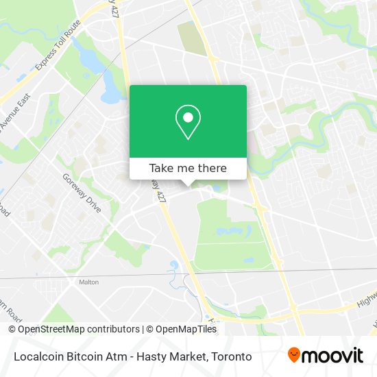 Localcoin Bitcoin Atm - Hasty Market map