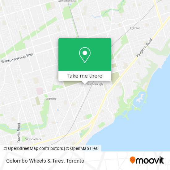 Colombo Wheels & Tires map