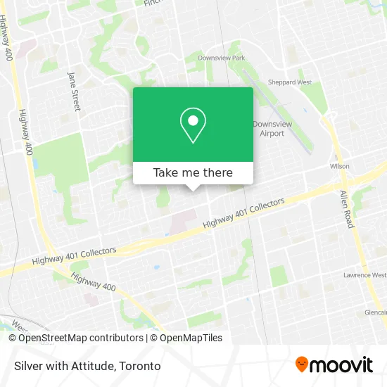 Silver with Attitude map