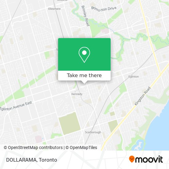 DOLLARAMA map