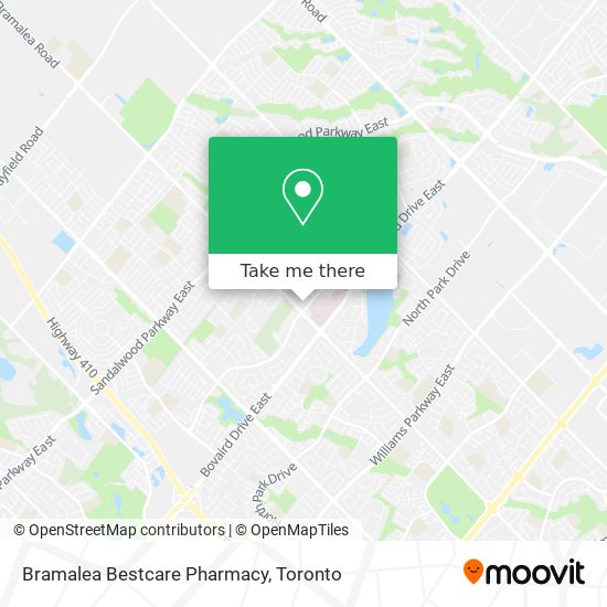 Bramalea Bestcare Pharmacy map