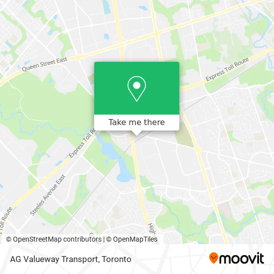 AG Valueway Transport map