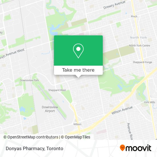 Donyas Pharmacy map