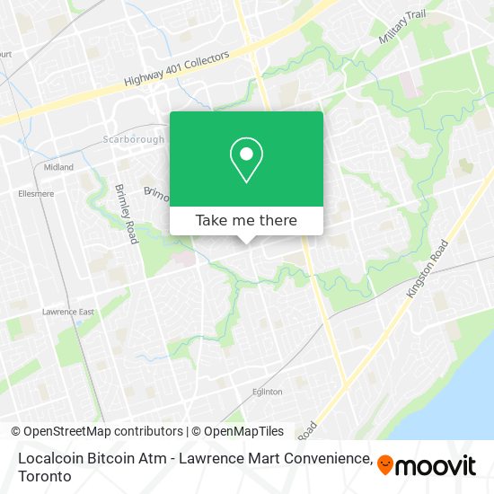 Localcoin Bitcoin Atm - Lawrence Mart Convenience map