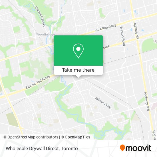 Wholesale Drywall Direct map