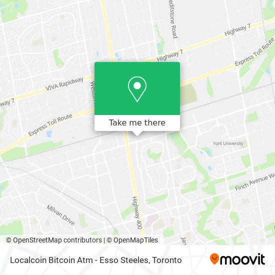 Localcoin Bitcoin Atm - Esso Steeles plan