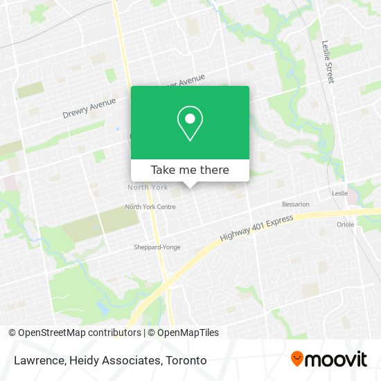 Lawrence, Heidy Associates map