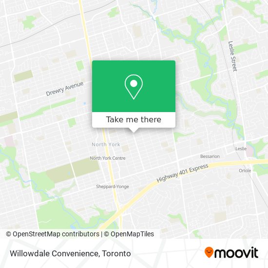 Willowdale Convenience plan