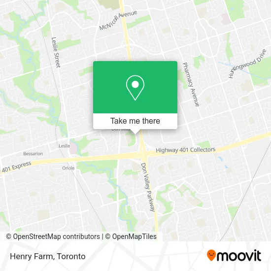 Henry Farm map