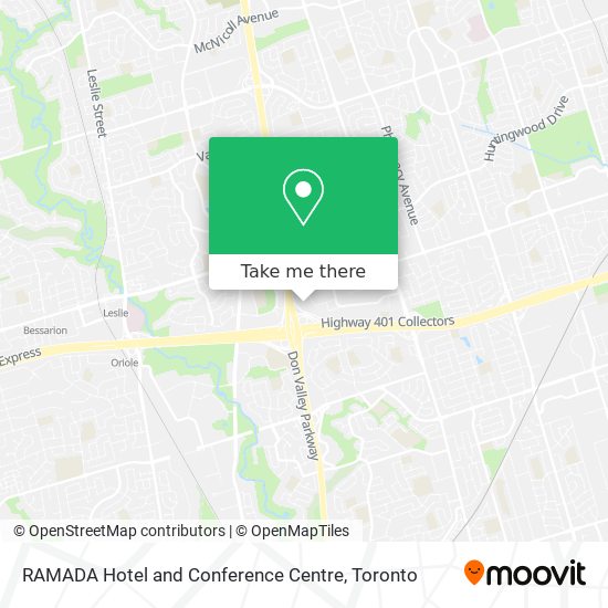 RAMADA Hotel and Conference Centre map