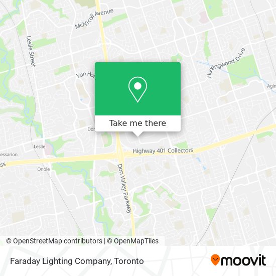 Faraday Lighting Company map