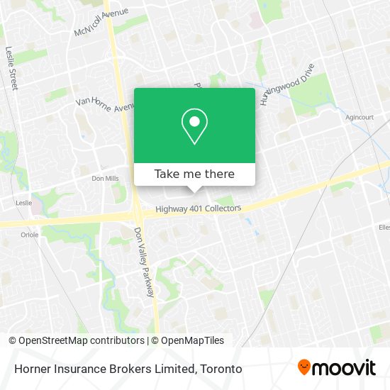 Horner Insurance Brokers Limited map