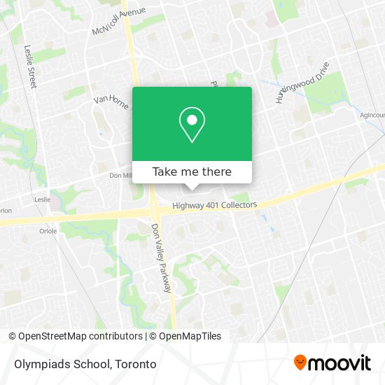 Olympiads School map