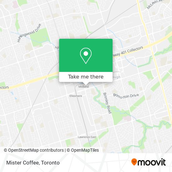 Mister Coffee map