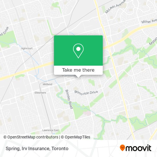 Spring, Irv Insurance map