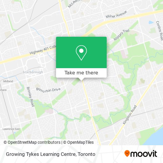 Growing Tykes Learning Centre map