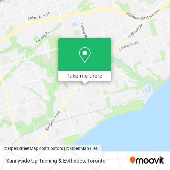 Sunnyside Up Tanning & Esthetics map