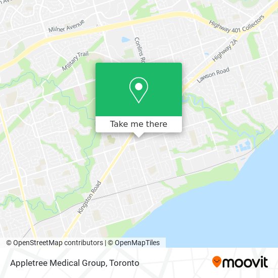 Appletree Medical Group map