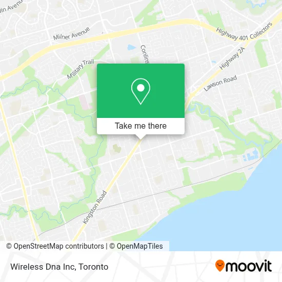 Wireless Dna Inc map