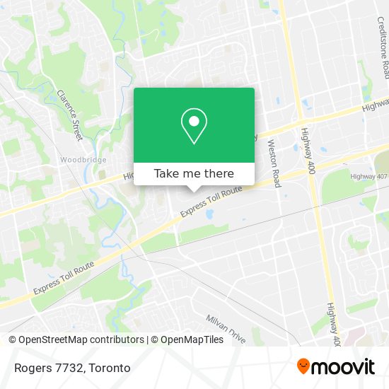 Rogers 7732 map