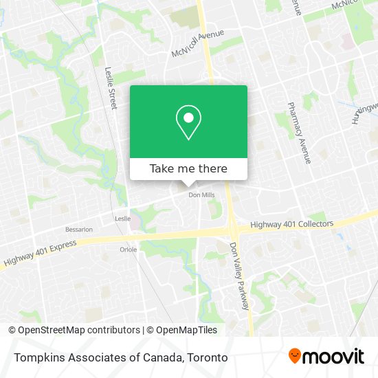 Tompkins Associates of Canada plan