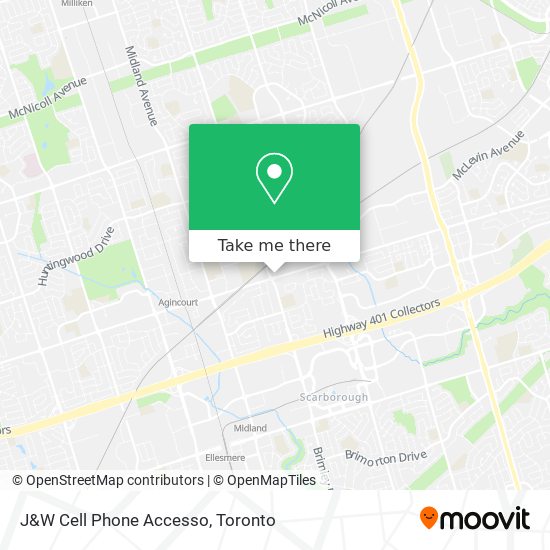 J&W Cell Phone Accesso map