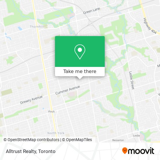 Alltrust Realty map