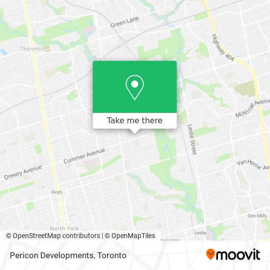 Pericon Developments map