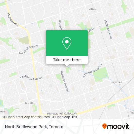 North Bridlewood Park map